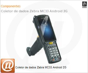 MC330L-GE3EG4RW - Coletor de dados Zebra MC33 Android 2G