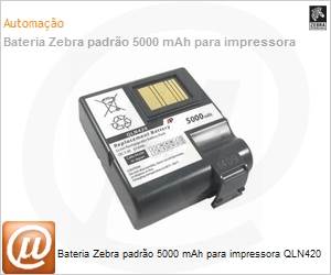 P1050667-016 - Bateria Zebra padro 5000 mAh para impressora QLN420