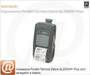 Q2C-LUKAL000-L2 - Impressora Porttil Trmica Zebra QL220WiFi Plus com carregador e bateria