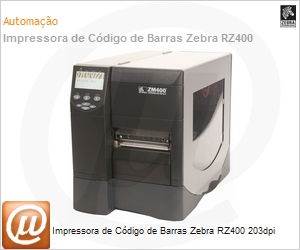 RZ400-200A-000R9 - Impressora de Cdigo de Barras Zebra RZ400 203dpi