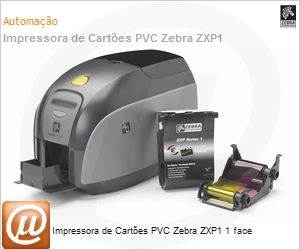 Z11-00000000BR00 - Impressora de Cartes PVC Zebra ZXP1 1 face