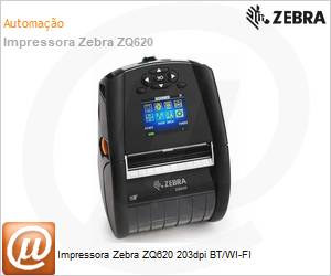 ZQ62-AUWAL04-00 - Impressora Zebra ZQ620 203dpi BT/WI-FI