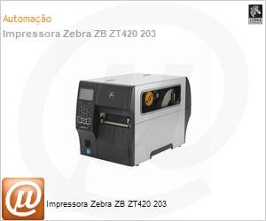 ZT42062-T0A0000Z - Impressora Zebra ZB ZT420 203