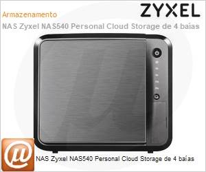 NAS540-US0101F - NAS Zyxel NAS540 Personal Cloud Storage de 4 baas