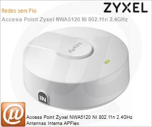 NWA5121-NI-EU0102F - Access Point Zyxel NWA5120 NI 802.11n 2.4GHz Antennas Interna APFlex