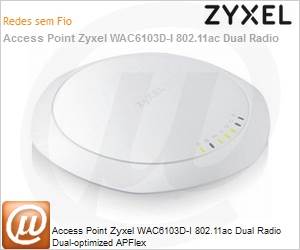 WAC6103D-I-EU0101F - Access Point Zyxel WAC6103D-I 802.11ac Dual Radio Dual-optimized APFlex