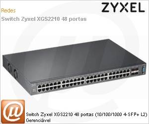 XGS2210-52-EU0101F - Switch Zyxel XGS2210 48 portas (10/100/1000 4-SFP+ L2) Gerencivel