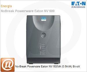 ENV-DUO600 - No-Break Powerware Eaton NV 600VA (0.6kVA) Bivolt