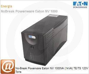 ENV1000LB - No-Break Powerware Eaton NV 1000VA (1kVA) TE/TS 120V Torre