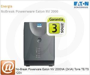 ENV2000LB - No-Break Powerware Eaton NV 2000VA (2kVA) Torre TE/TS 120V