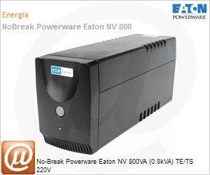 ENV800HB - No-Break Powerware Eaton NV 800VA (0.8kVA) TE/TS 220V