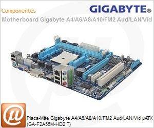 Gigabyte - GA-F2A55M-HD2 - Placa-Mãe Gigabyte A4/A6/A8/A10/FM2 Aud/LAN ...