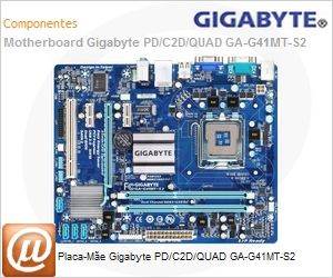 GA-G41MT-S2 - Placa-Me Gigabyte PD/C2D/QUAD GA-G41MT-S2