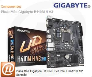 H410MHV3 - Placa Me Gigabyte H410M H V3 Intel LGA1200 10 Gerao