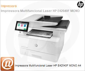 3PZ75A - Impressora Multifuncional Laser HP E42540F MONO A4 