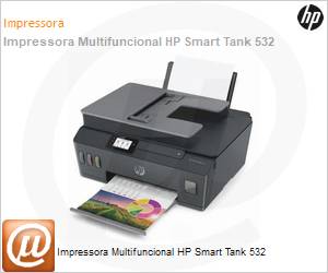 5HX16A - Impressora Multifuncional Tanque de tinta HP Smart Tank 532 4800x1200dpi (Impresso: 5ppm; Cpia/Digitalizao: 5cpm) USB