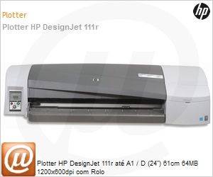 CQ532A - Plotter HP DesignJet 111r at A1 / D (24") 61cm 64MB 1200x600dpi com Rolo