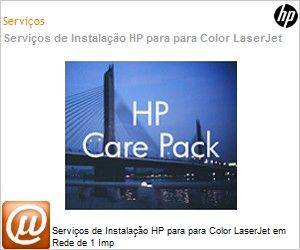 H3110E - Servios de Instalao HP para para Color LaserJet em Rede de 1 Imp 