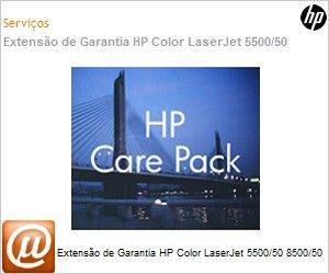 H5549E - Extenso de Garantia HP Color LaserJet 5500/50 8500/50 