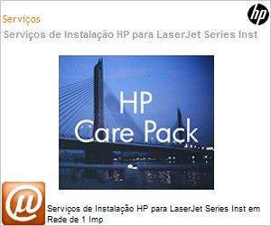 U2014E - Servios de Instalao HP para LaserJet Series Inst em Rede de 1 Imp 