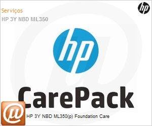 U2GE5E - HP 3Y NBD ML350(p) Foundation Care