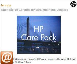 UD682E - Extenso de Garantia HP para Business Desktop Dc5Xxx / Dc7Xxx 3 Anos 