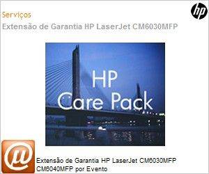 UJ573E - Extenso de Garantia HP LaserJet CM6030MFP CM6040MFP por Evento 