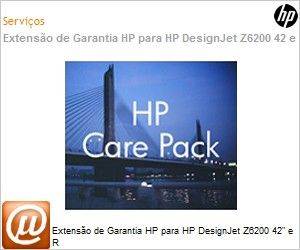 UX876PE - Extenso de Garantia HP para HP DesignJet Z6200 42