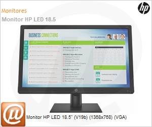 2XM32AA-AC4 - Monitor HP LED 18.5" (V19b) (1368x768) (VGA)