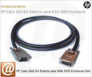 389668-B21 - HP Cabo SAS 2m Externo para MSA 2000 Enclosure Disk