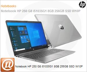 3G5A2LA - Notebook HP 250 G8 i51035G1 8GB 256GB SSD W10P