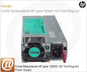 437572-B21 - Fonte Redundante HP para 1200W 12V Hot-Plug AC Power Supply