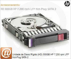 458928-B21 - Unidade de Disco Rgido (HD) 500GB HP 7.200 rpm LFF Hot-Plug SATA 2