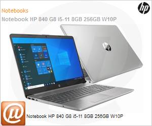 4D573LA - Notebook HP EliteBook 840 G8 Intel Core i5-1135G7 11 Gerao 8GB 256GB SSD PCIe NVMe TLC 14" Full HD Windows 10 Pro Wi-Fi 6 Bluetooth 5 Intel Iris Xe Fingerprint Backlit