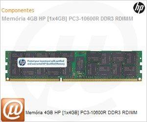 500658-B21 - Memria 4GB HP [1x4GB] PC3-10600R DDR3 RDIMM