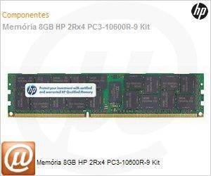 500662-B21 - Memria 8GB HP 2Rx4 PC3-10600R-9 Kit