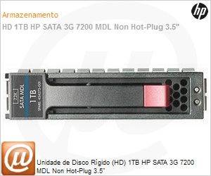 507772-B21 - Unidade de Disco Rgido (HD) 1TB HP SATA 3G 7200 MDL Non Hot-Plug 3.5"