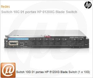516733-B21 - Switch 10G 01 portas HP 6120XG Blade Switch (1 x 10G)