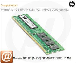 593923-B21 - Memria 4GB HP [1x4GB] PC3-10600E DDR3 UDIMM