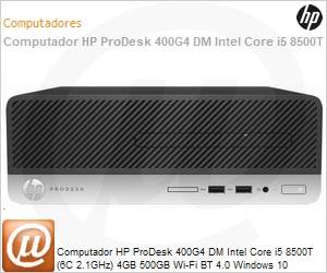 5LA36LA-AC4 - Desktop-PC HP ProDesk 400G4 DM Intel Core i5 8500T (6C 2.1GHz) 4GB 500GB Wi-Fi BT 4.0 Windows 10 Professional