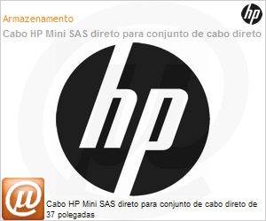 662897-B21 - Cabo HP Mini SAS direto para conjunto de cabo direto de 37 polegadas