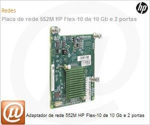 674764-B21 - Adaptador de rede 552M HP Flex-10 de 10 Gb e 2 portas