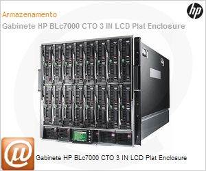 681844-B21 - Gabinete HP BLc7000 CTO 3 IN LCD Plat Enclosure