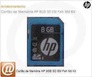 726113-B21 - Carto de Memria HP 8GB SD EM Fsh Md Kit