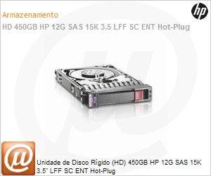 737394-B21 - Unidade de Disco Rgido (HD) 450GB HP 12G SAS 15K 3.5" LFF SC ENT Hot-Plug