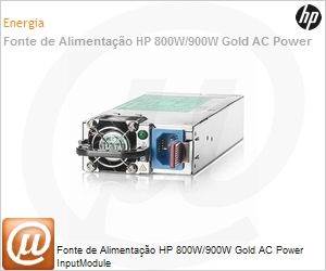 744689-B21 - Fonte de alimentao HP 800W/900W Gold AC Power InputModule