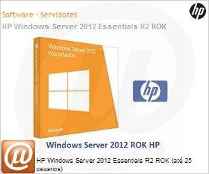 748919-201 - HP Windows Server 2012 Essentials R2 ROK (at 25 usuarios)