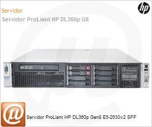 761987-S05 - Servidor ProLiant HP DL360p Gen8 E5-2630v2 SFF