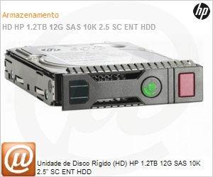 781518-B21 - Unidade de Disco Rgido (HD) 1.2TB HP 12G SAS 10K 2.5" SC ENT HDD