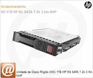 801882-B21 - Unidade de Disco Rígido (HD) 1TB HPE SATA 6G Business Critical 7.2K LFF RW 1 Ano de Garantia Multi Vendor HDD 